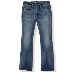 M.i.H Sugarland Bootcut Jeans Size 28 Mid Rise Hand Washed In Italy Honeyboy MIH